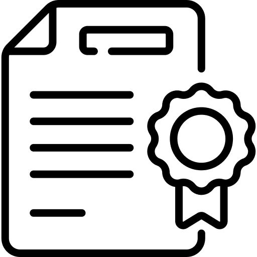 Certificate Included